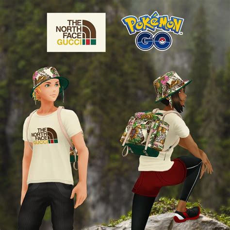 gucci pokemon go clothes|the north face Gucci.